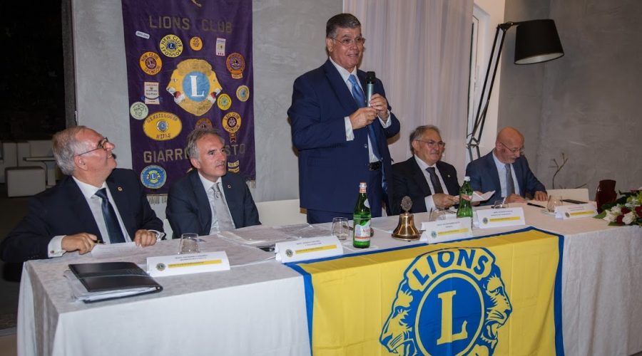 Salvino Barbagallo nuovo presidente del Lions club Giarre-Riposto