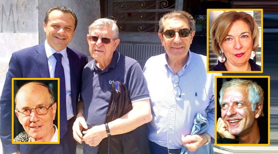 Premio Naxos Cavalluccio Marino, Cateno De Luca, Mons. Salvatore Cingari, Ignazio Vasta, Nino Vadalà, Carla Santoro, Pasquale Scimeca