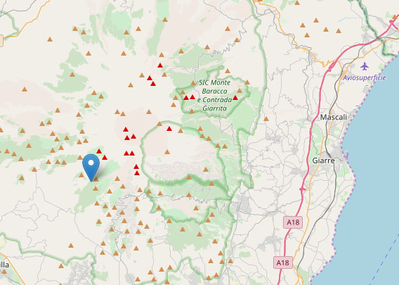 Scosse di terremoto con epicentro Ragalna e Zafferana Etnea. Avvertite anche nella zona jonico-etnea