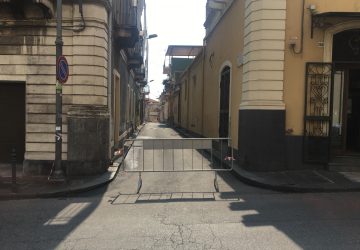 Giarre, ancora interdetta la via Pittella. Diffidati due proprietari di immobili