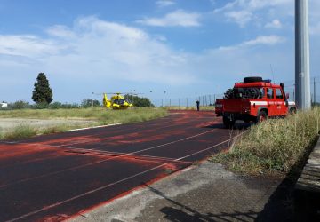 Piedimonte, anziano investito da un treno cade in un dirupo: intervento dei vigili del fuoco e 118