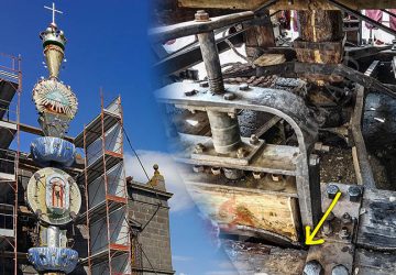 Randazzo, si blocca una ruota della &ldquo;Vara&rdquo;. Paura durante la processione