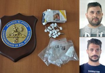 Aci Catena, due arresti per droga