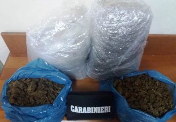 Librino, detenevano 5 chili di marijuana: due arresti