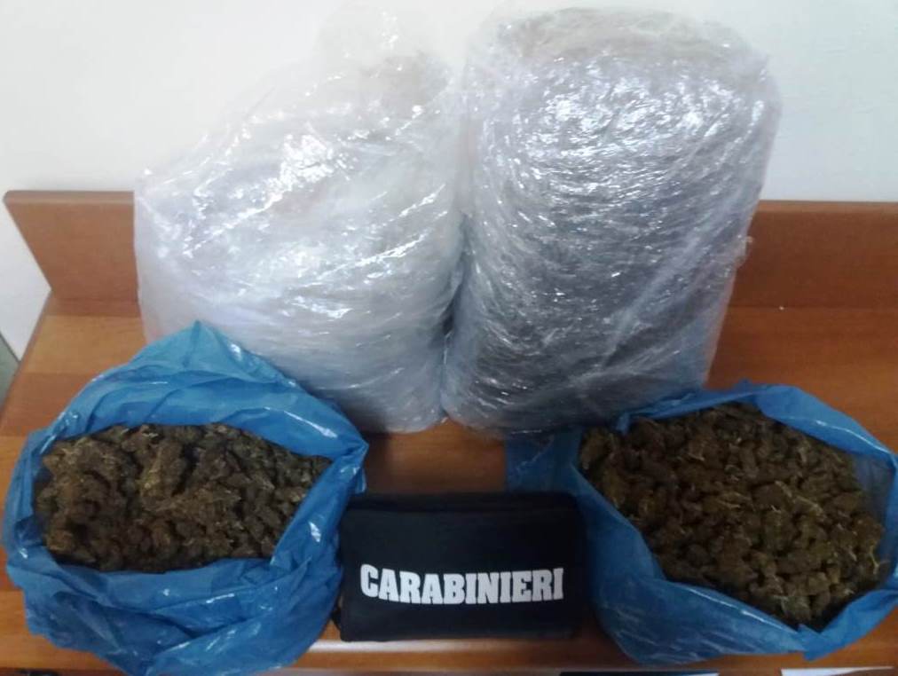 Librino, detenevano 5 chili di marijuana: due arresti