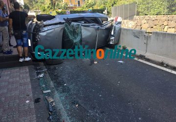 Incidente tra Giarre e Santa Venerina: un ferito VIDEO