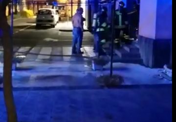 Mascali, incendio nella pescheria comunale di via Immacolata