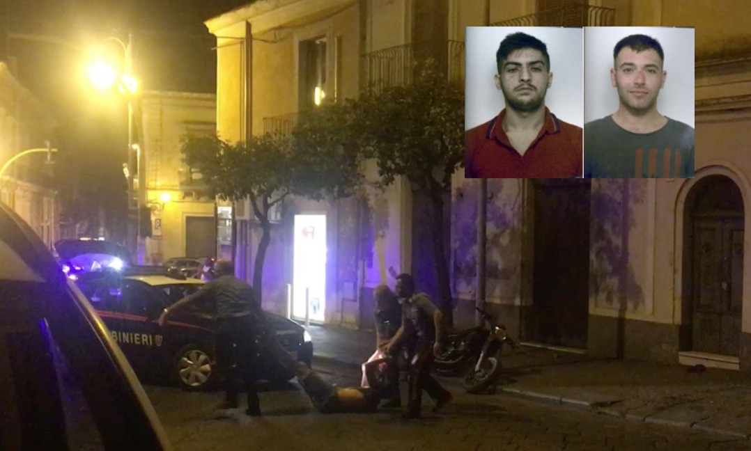 Giarre, inseguimento con aggressione ai carabinieri: confermati i domiciliari ai due arrestati