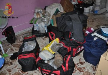 Catania, beccati con oltre 100 kg di marijuana: in manette una coppia