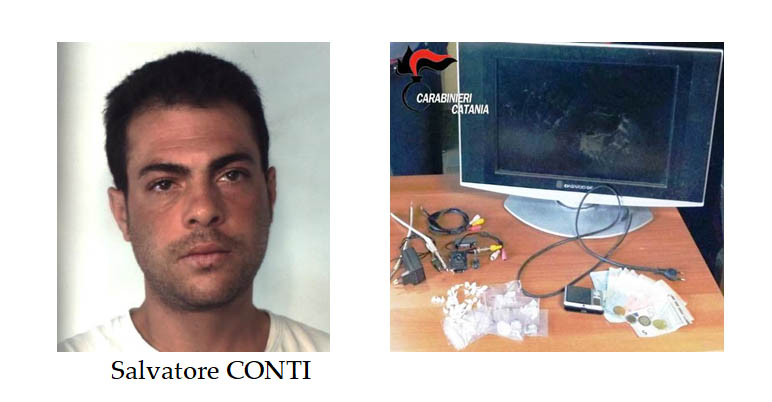 Catania, spacciavano “coca” a San Cristoforo protetti dalla telecamera: due arresti VIDEO