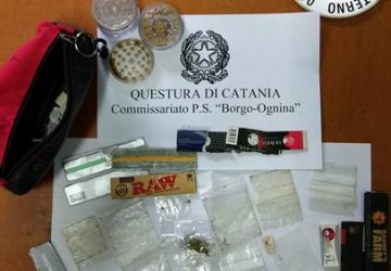 Catania, controlli antidroga nelle scuole