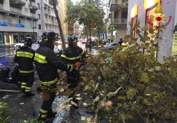 Maltempo nel Catanese: numerosi interventi dei Vigili del fuoco