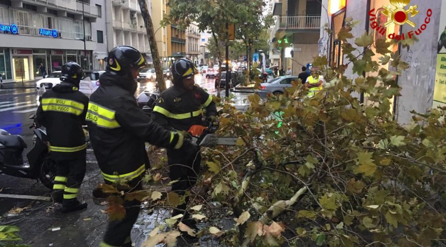 Maltempo nel Catanese: numerosi interventi dei Vigili del fuoco