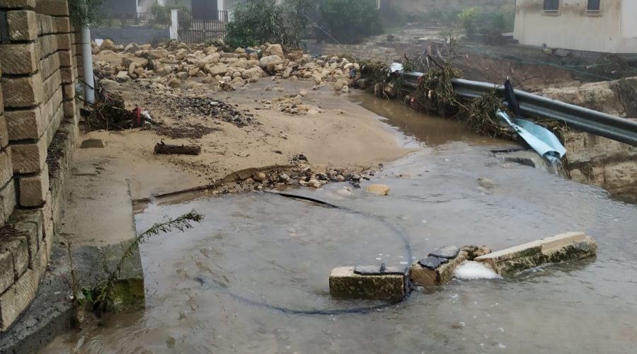 Nuova bomba d’acqua nella piana di Catania. Ancora allagamenti