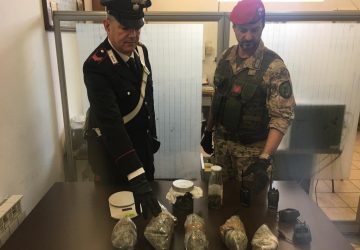 Francavilla di Sicilia: arrestato giovane pusher. Beccato con 1 kg e 230 grammi di marijuana