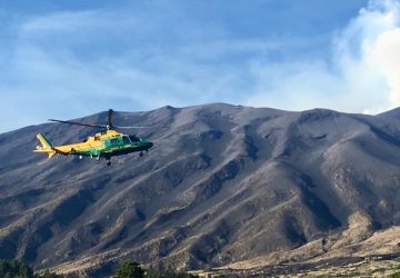 Esercitazione di ricerca e soccorso sull'Etna del Soccorso Alpino