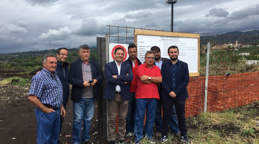 Mascali, consegnati i lavori per la realizzazione del Centro comunale raccolta rifiuti differenziati