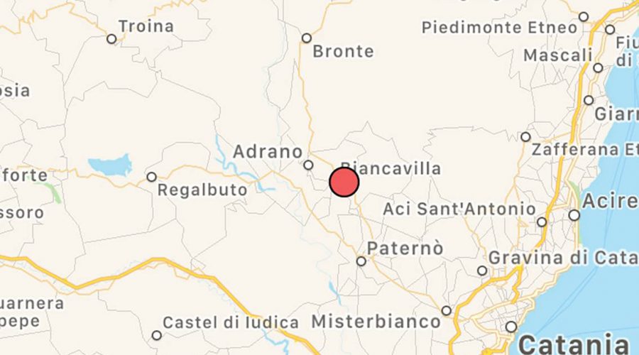 Terremoto: altra scossa con epicentro Biancavilla