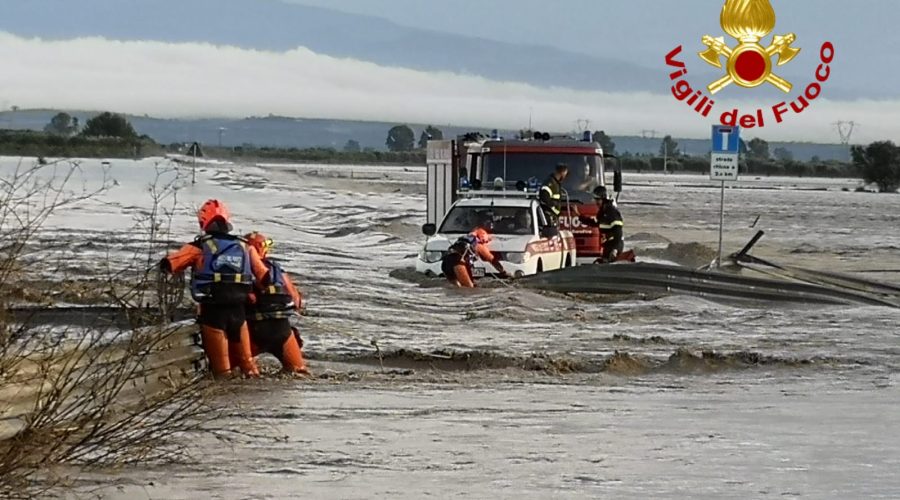 Nubifragio piana Catania, situazione critica a Ramacca