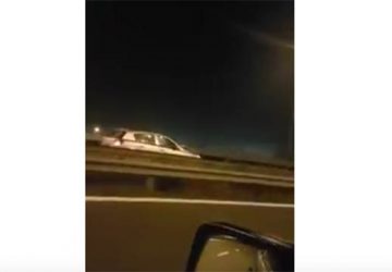 "Roulette russa" sulla Tangenziale di Catania VIDEO