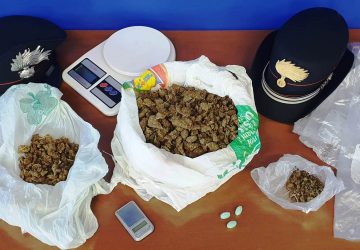 Mascalucia, insospettabile impiegato"beccato" con 300g di marijuana