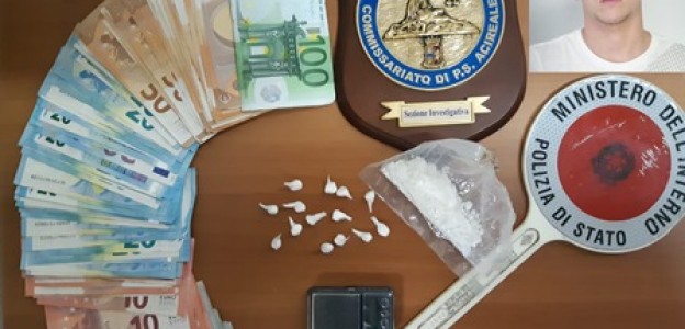 Acireale, un arresto per droga