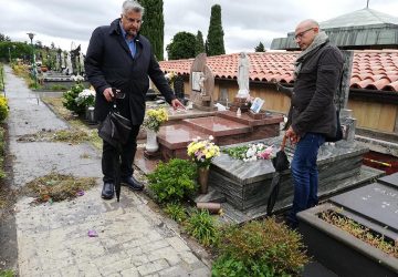 Pedara, cimtero vandalizzato e depredato di oltre mille vasetti in finto rame