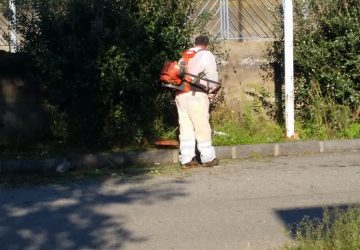 Giarre, ripulite le aree a verde dell&rsquo;ospedale