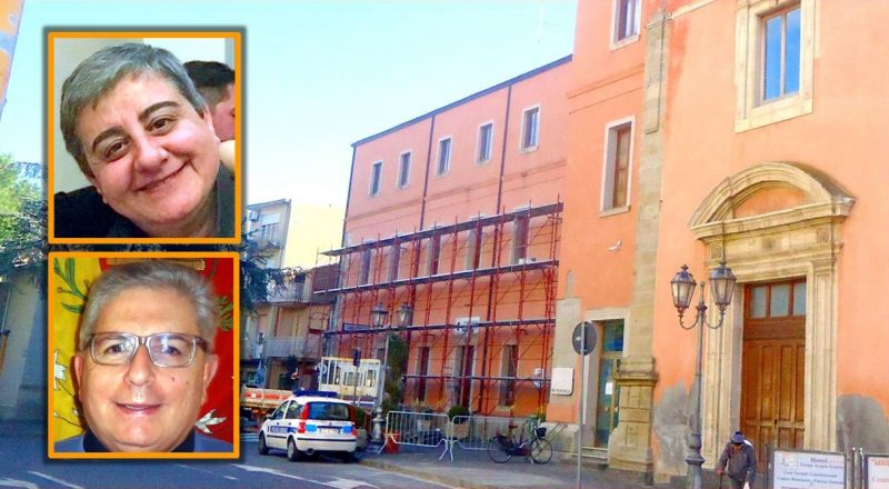 Francavilla di Sicilia: “cieli nelle stanze” del municipio di Piazza Annunziata