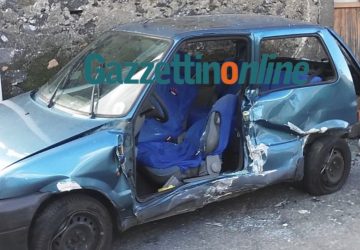 Mascali, terribile impatto sulla via "Giarre-Piedimonte": intervento dei Vigili del fuoco