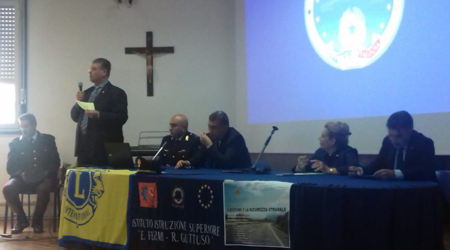 Giarre: Lions, i giovani e la sicurezza stradale