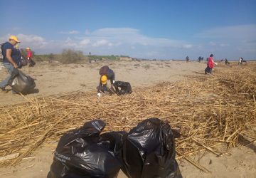 Giornata di Pulizia organizzata da Legambiente Catania: 300 chilogrammi di rifiuti raccolti alla foce del fiume Simeto