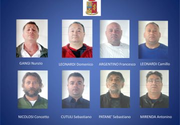 Acireale smantellata gang dedita ai furti in appartamento: 8 arresti