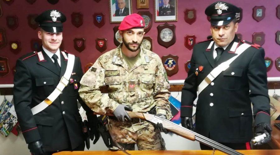 Maletto, “proteggeva” l’ovile con un fucile caricato a pallettoni: arma sequestrata, pastore denunciato