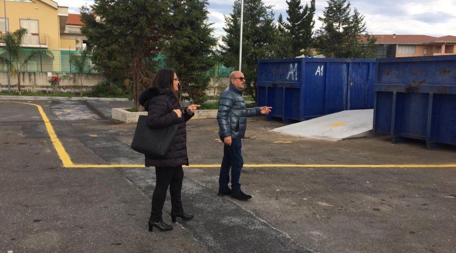 Riposto, operativa la premialità nella rinnovata isola ecologica della Tech Servizi VIDEO