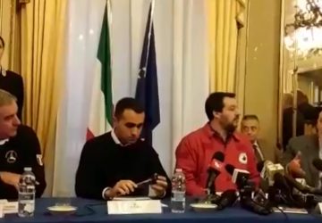 Terremoto, vertice in prefettura con Di Maio e Salvini.