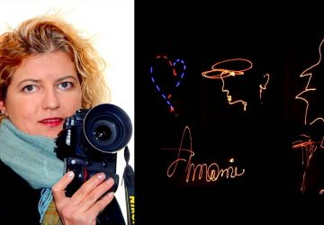 Tra arte e scienza la "scrittrice" della luce: Elisabetta Pandolfino