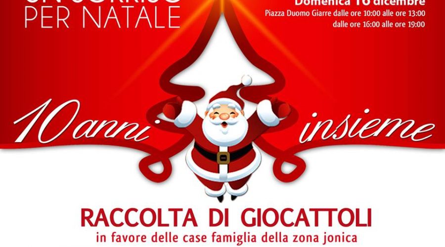 Giarre, “Un sorriso per Natale 10”