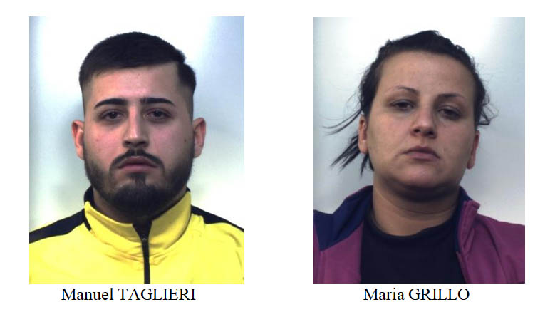 Bronte, fidanzati-corrieri bloccati con 2 Kg di marijuana in auto: arrestati
