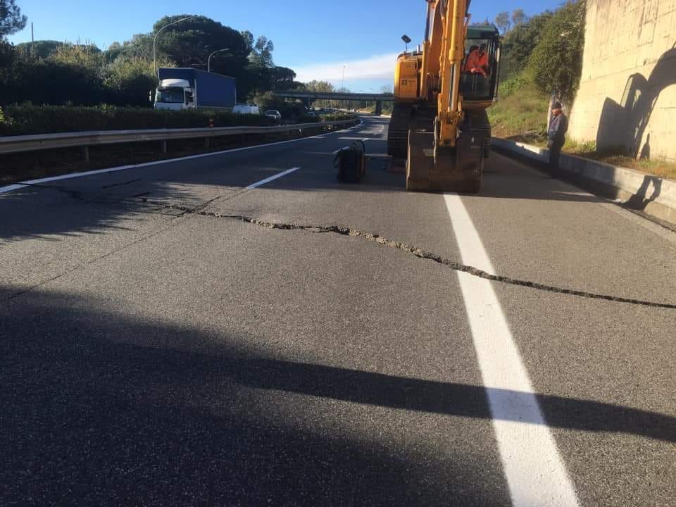 Autostrada A18: al via i lavori di ripristino del tratto interessato dal terremoto