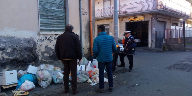 Mascali, controlli sulla differenziata: fioccano le multe