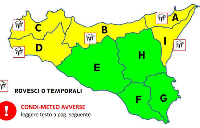 Allerta gialla nell’area Jonica, arriva di nuovo il freddo