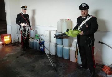 Biancavilla, rubano bidoni di carburante contrassegnati: denunciati tre pregiudicati