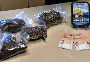 Calatabiano, arrestato un imprenditore sorpreso con un chilo di marijuana