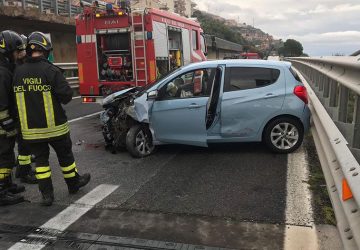 A18, grave incidente autonomo vicino Letojanni: un ferito