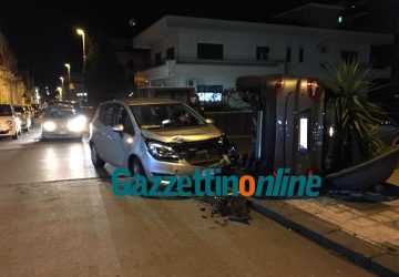 Giarre, violento incidente tra via Gravina e via Musumeci VIDEO