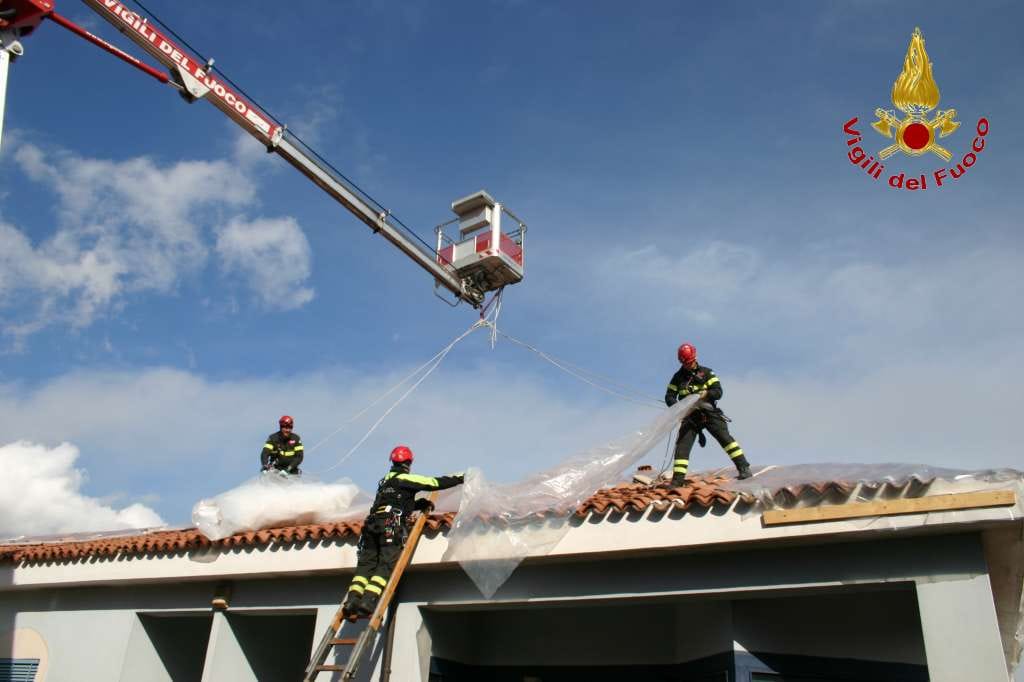 A Fleri e Pennisi, gli interventi post terremoto dei Vigili del fuoco