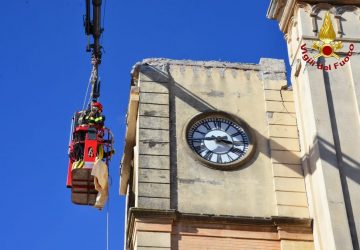 Terremoto, interventi manutentivi nella chiesa del Carmine di Pennisi