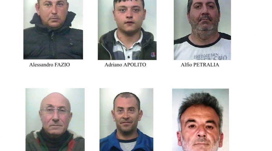 Operazione anticrimine nel comprensorio di Paternò, Adrano, Biancavilla, Belpasso e Santa Maria di Licodia: 6 arresti e 2 denunce