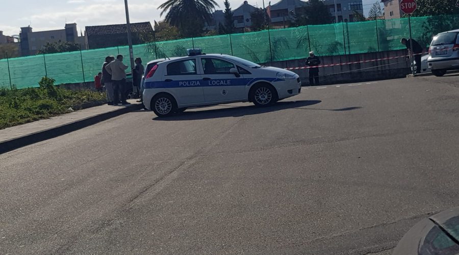 Riposto, incidente in via Caragliano